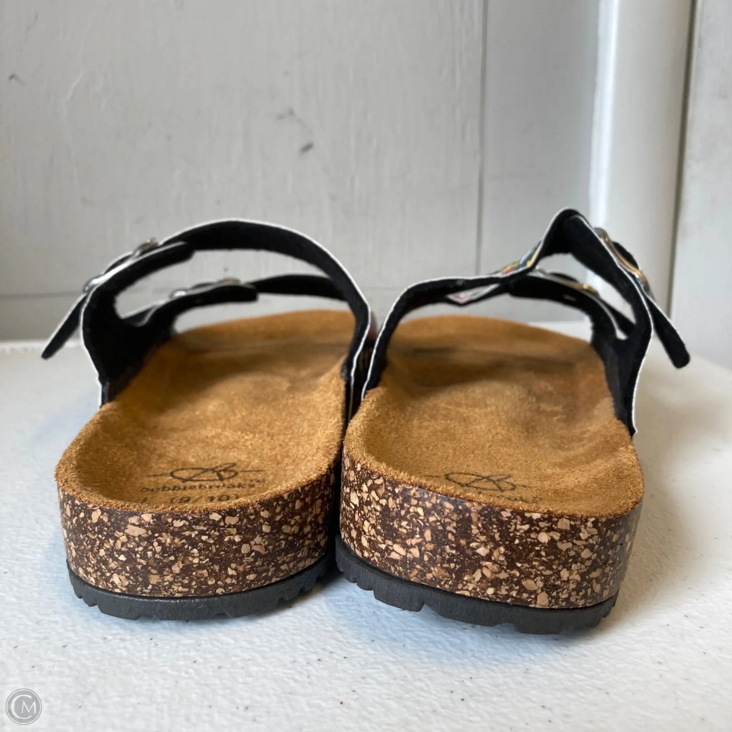 Sandals Flats By Bobbiebrooks In Floral Print, Size: 9