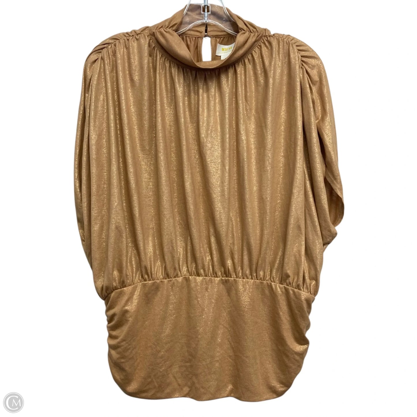 Top Sleeveless By Maeve In Gold, Size: Xl