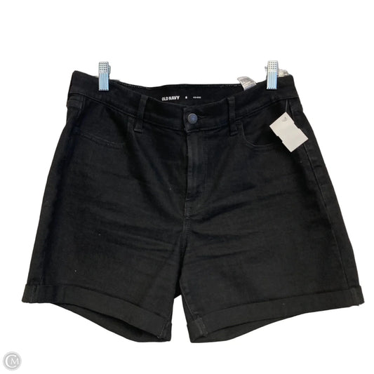 Shorts By Old Navy In Black Denim, Size: 8