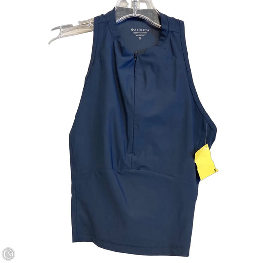 Athletic Tank Top By Athleta In Navy, Size: Xs