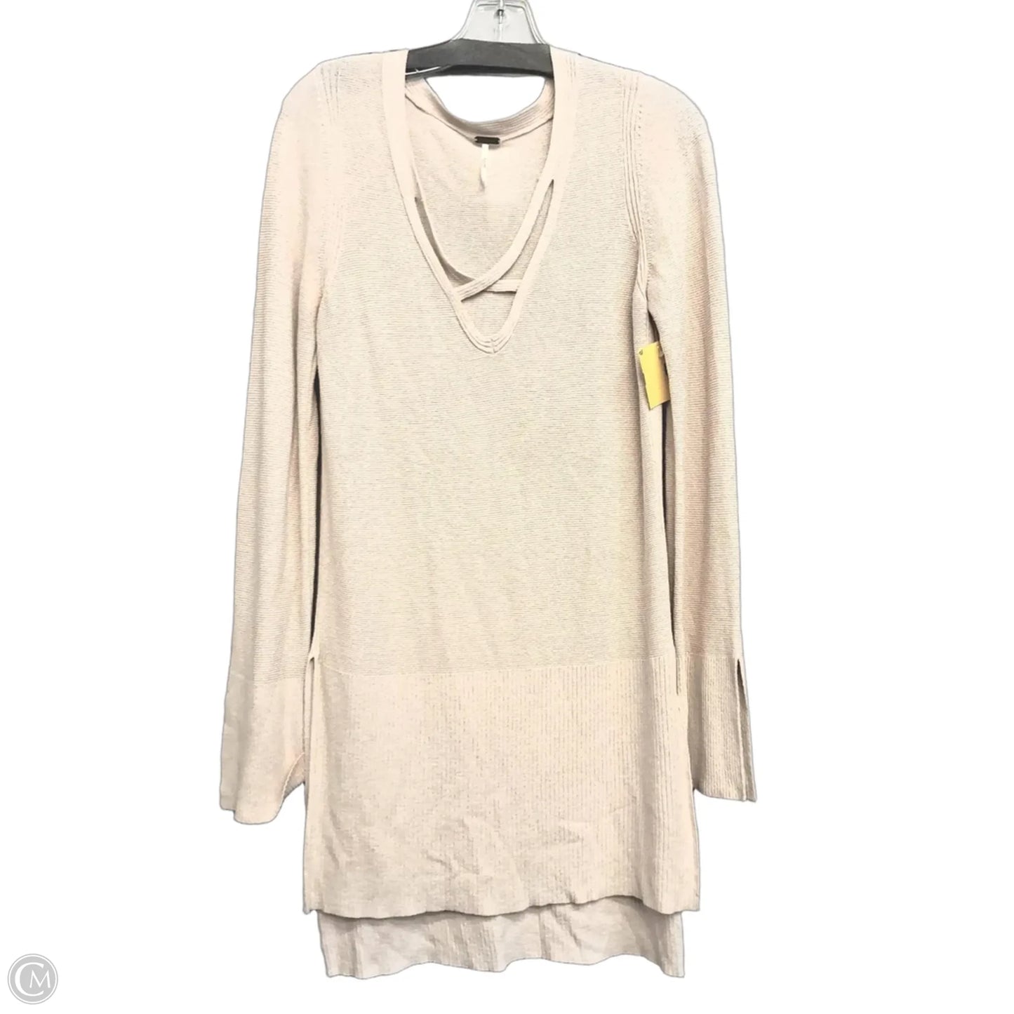 Sweater By Free People In Tan, Size: M