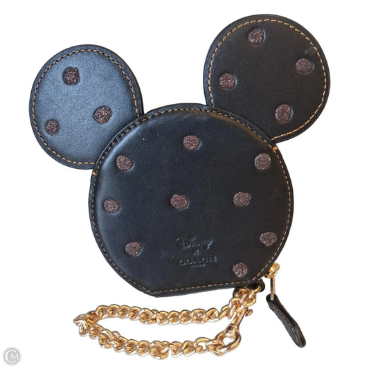 Coin Purse Designer By Coach, Size: Small