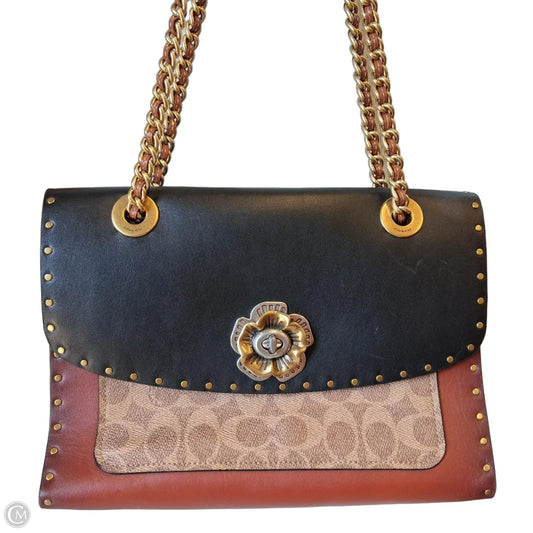 Crossbody Designer By Coach, Size: Medium