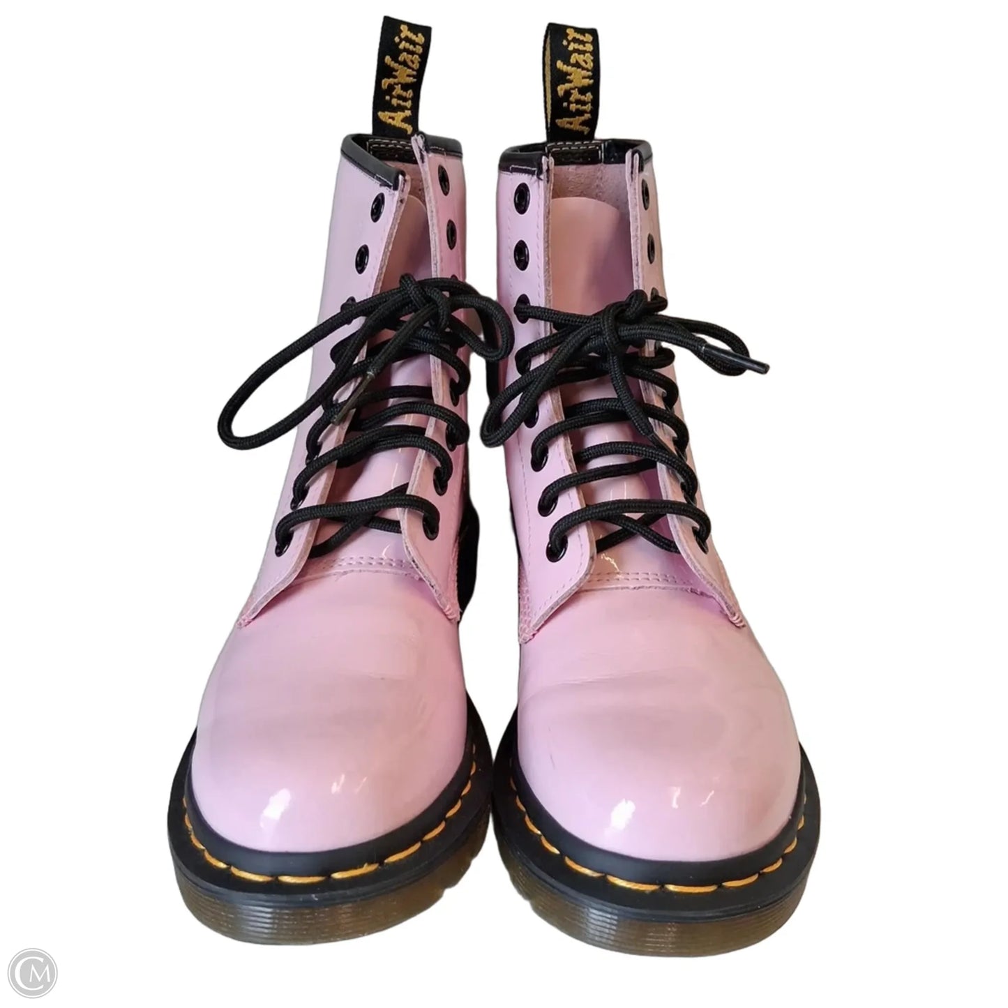 Boots Ankle Flats By Dr Martens In Pink, Size: 7