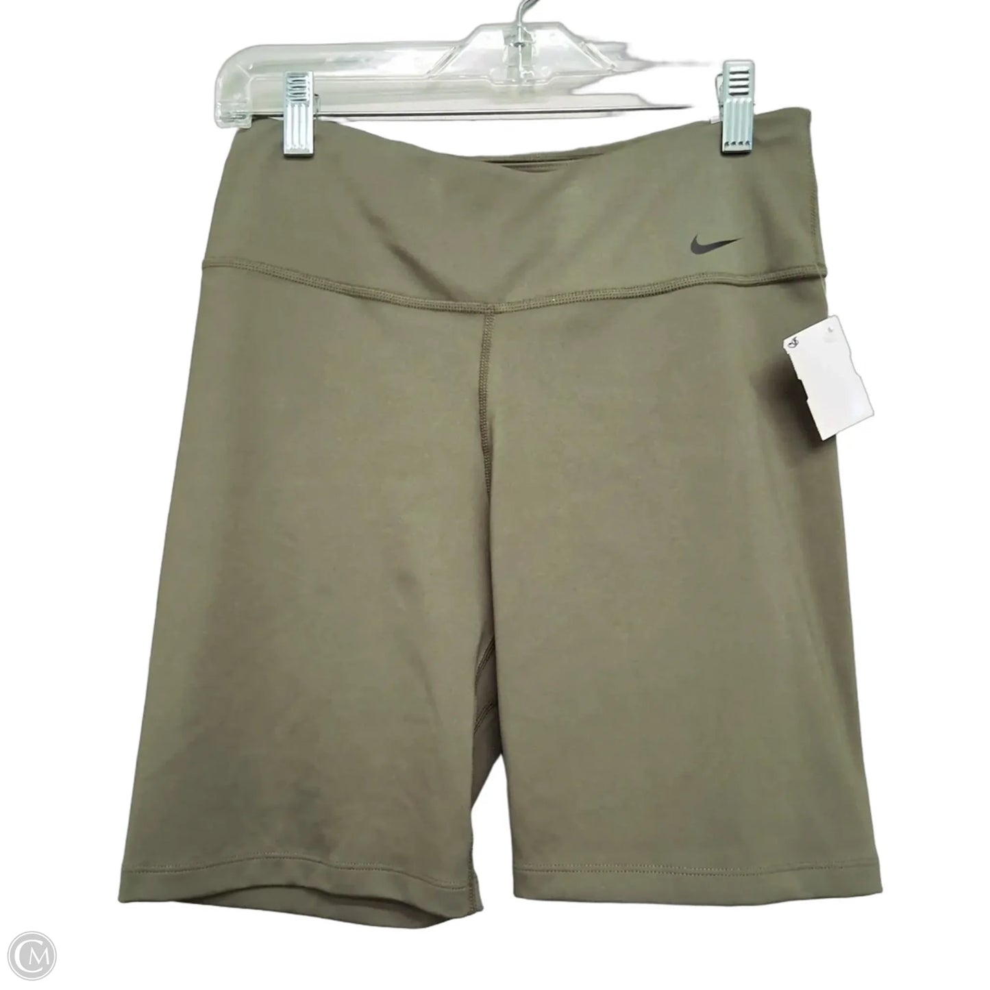 Athletic Shorts By Nike Apparel In Green, Size: M
