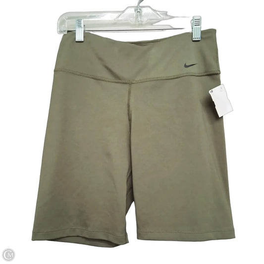 Athletic Shorts By Nike Apparel In Green, Size: M