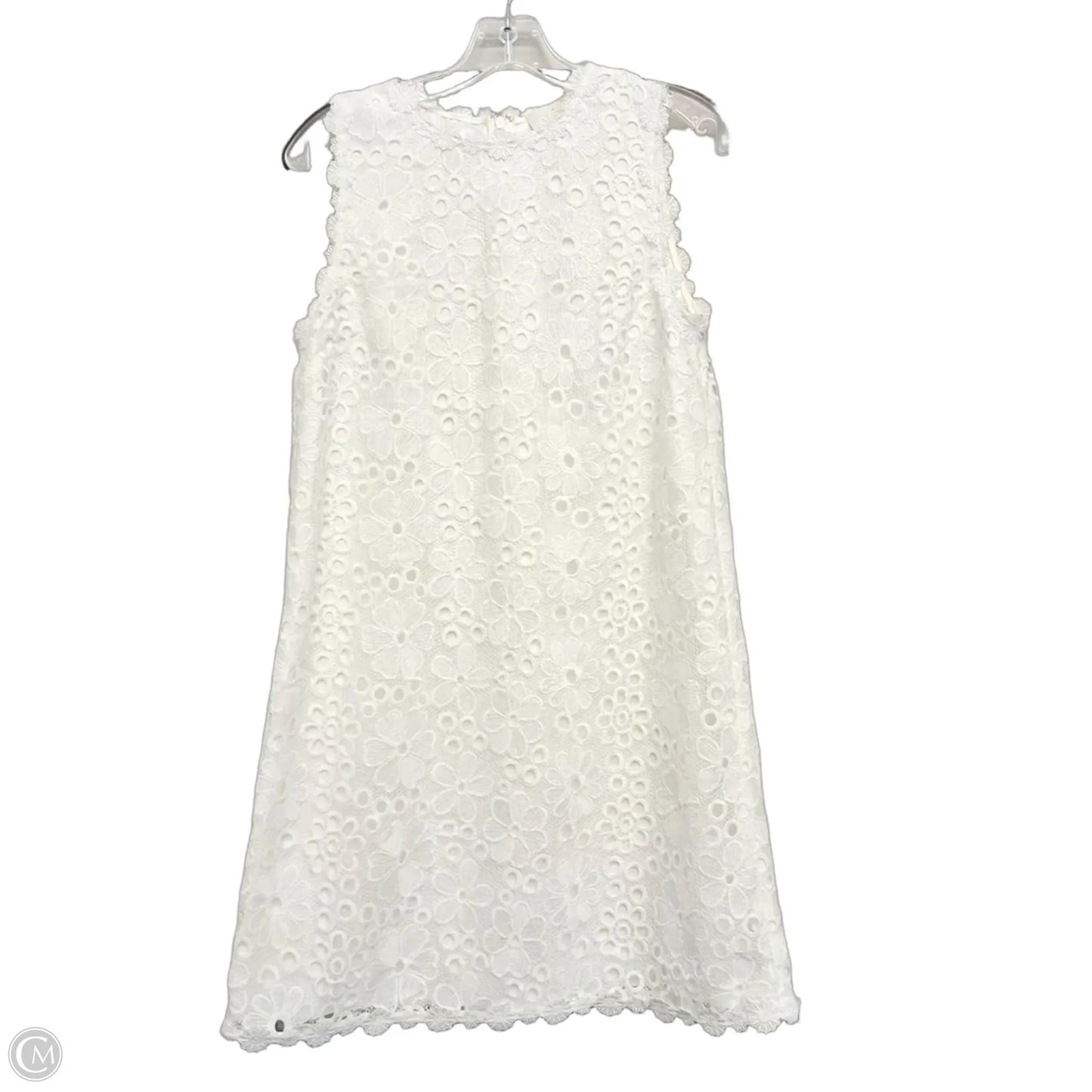 Dress Designer By Kate Spade In White, Size: S