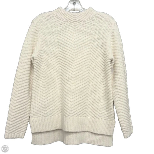 Sweater By Talbots In Cream, Size: S