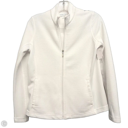 Jacket Other By Pebble Beach In White, Size: S