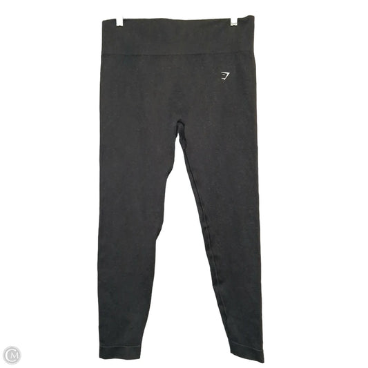 Athletic Leggings By Gym Shark In Black, Size: L