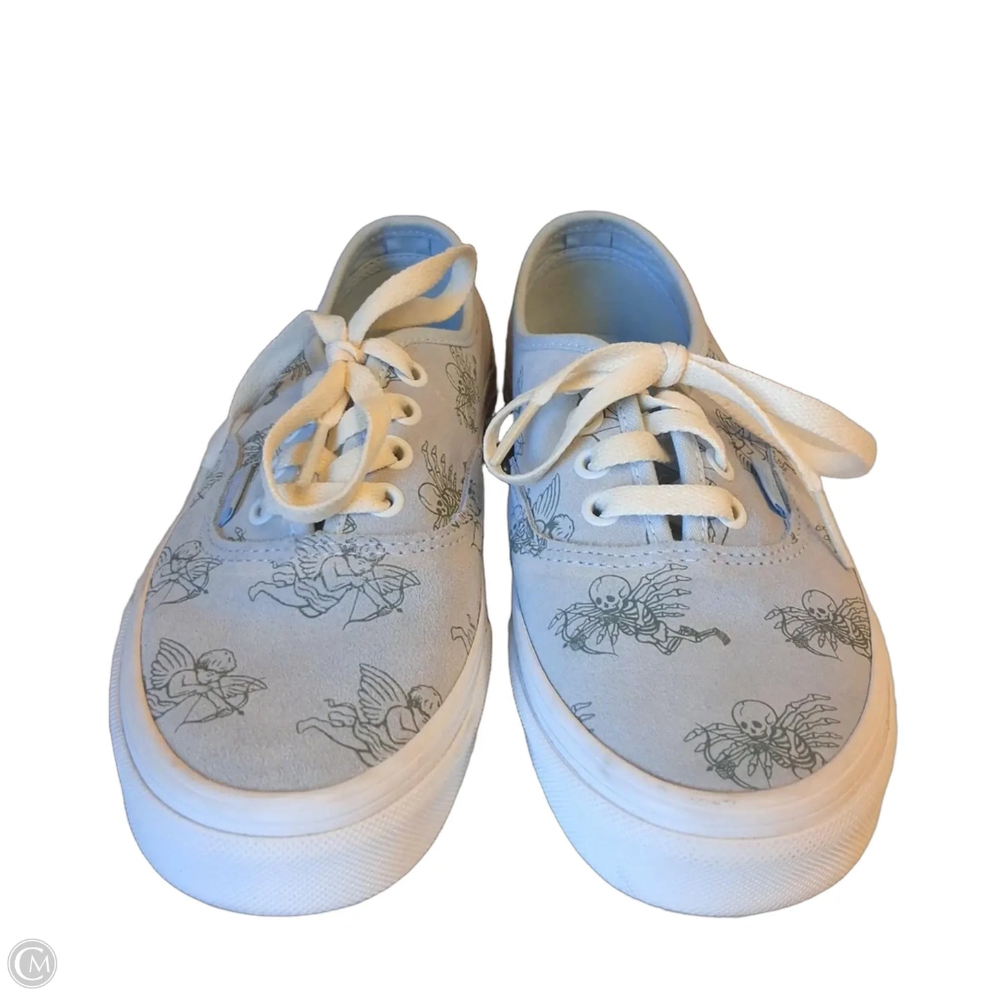 Shoes Sneakers By Vans In Grey, Size: 6