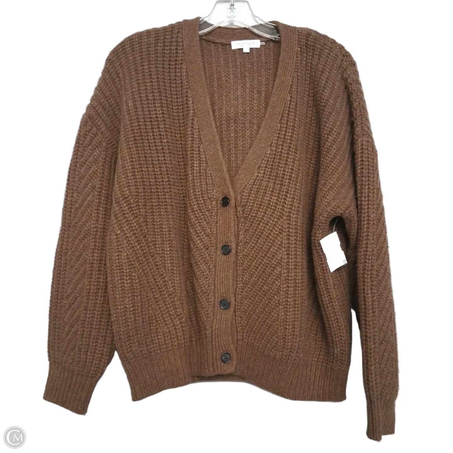 Sweater Cardigan By DEMYLEE Brown, Size: S