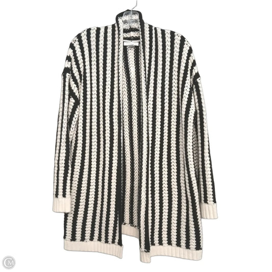 Sweater Cardigan By Nordstrom In Striped Pattern, Size: S