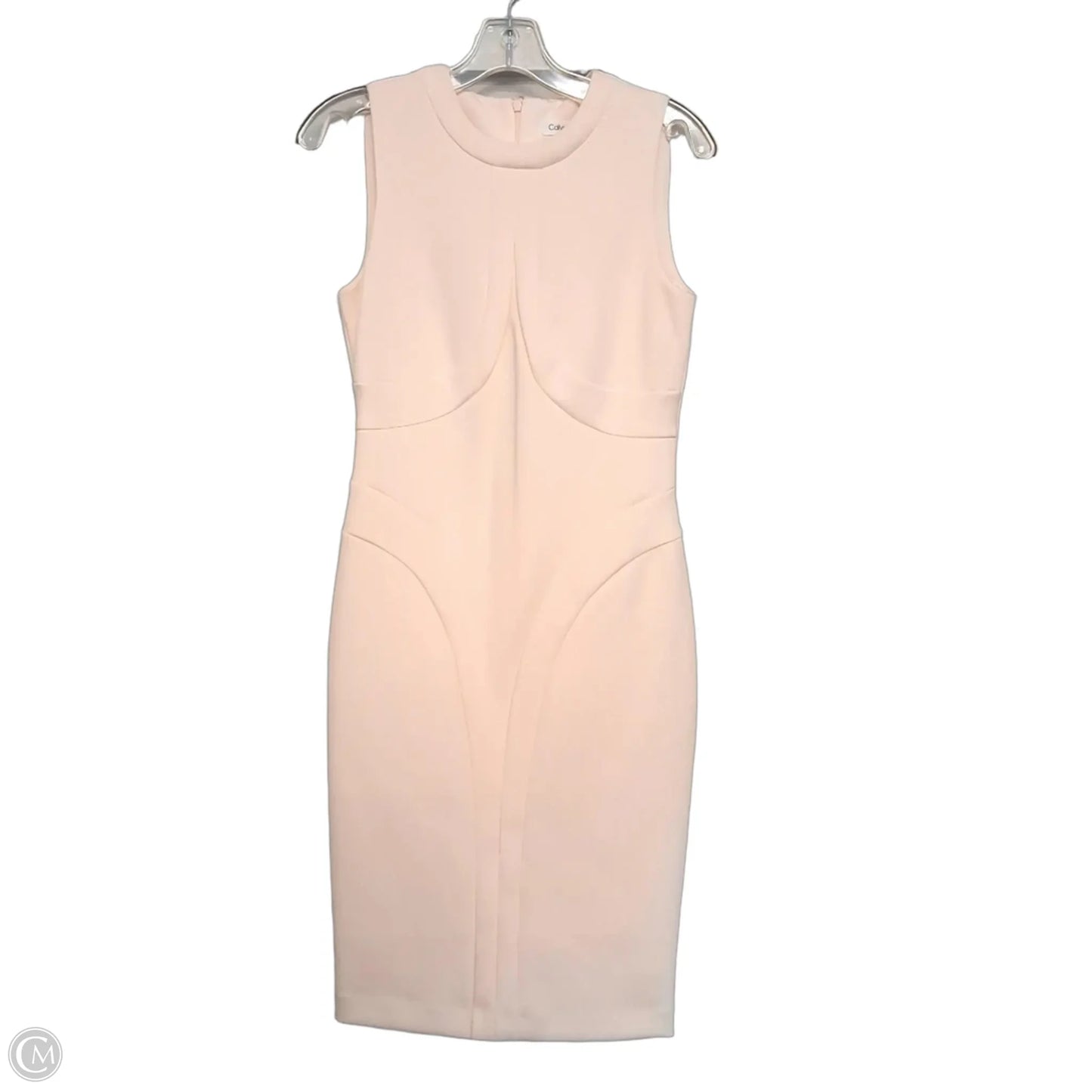 Dress Work By Calvin Klein In Pink, Size: S