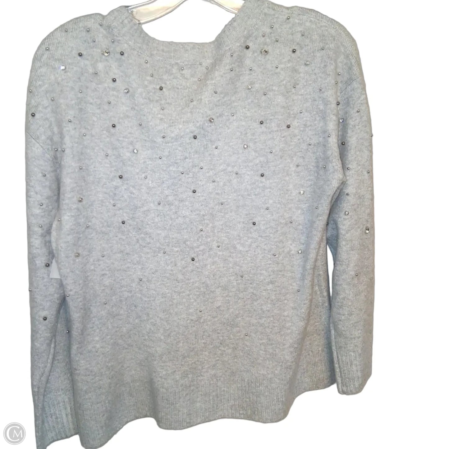 Sweater By Talbots In Grey, Size: Mp