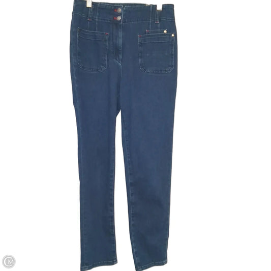 Jeans Skinny By Maeve In Blue Denim, Size: 6