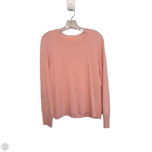 Sweater Cashmere By J. Crew In Pink, Size: L