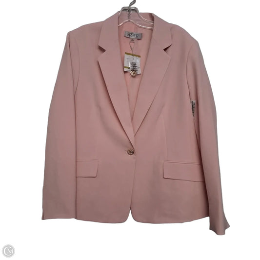 Blazer By Kasper In Pink, Size: L