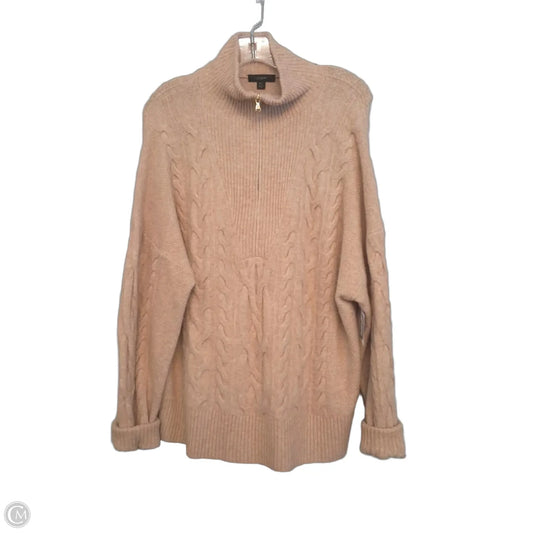 Sweater By J. Crew In Tan, Size: Xl