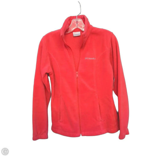 Jacket Fleece By Columbia In Pink, Size: S