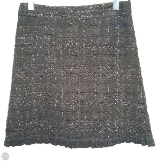 Skirt Designer By Kate Spade In Black, Size: 4