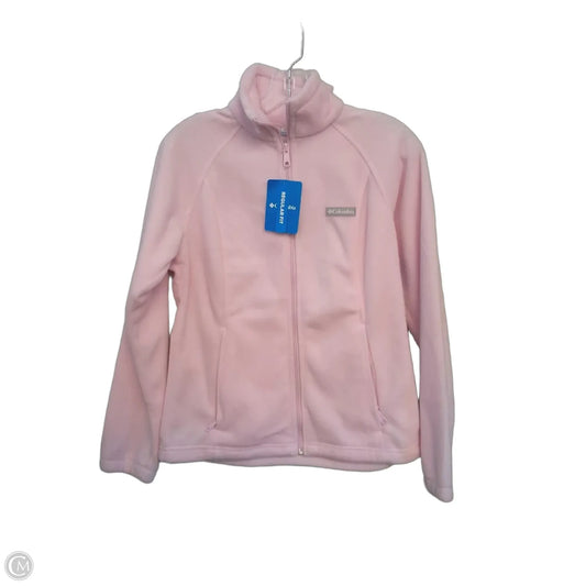 Athletic Jacket By Columbia In Pink, Size: M