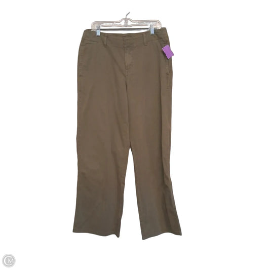 Pants Wide Leg By Ana In Green, Size: 10