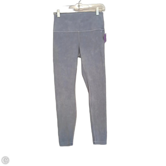 Athletic Leggings By Lululemon In Blue, Size: M