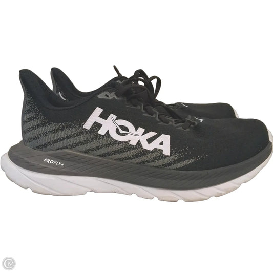 Shoes Athletic By Hoka In Black, Size: 7.5