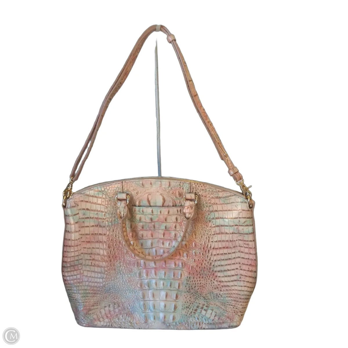 Handbag Designer By Brahmin, Size: Large