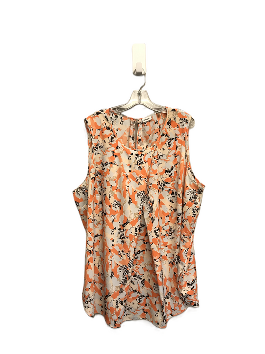 Top Sleeveless By Dkny  Size: 3x