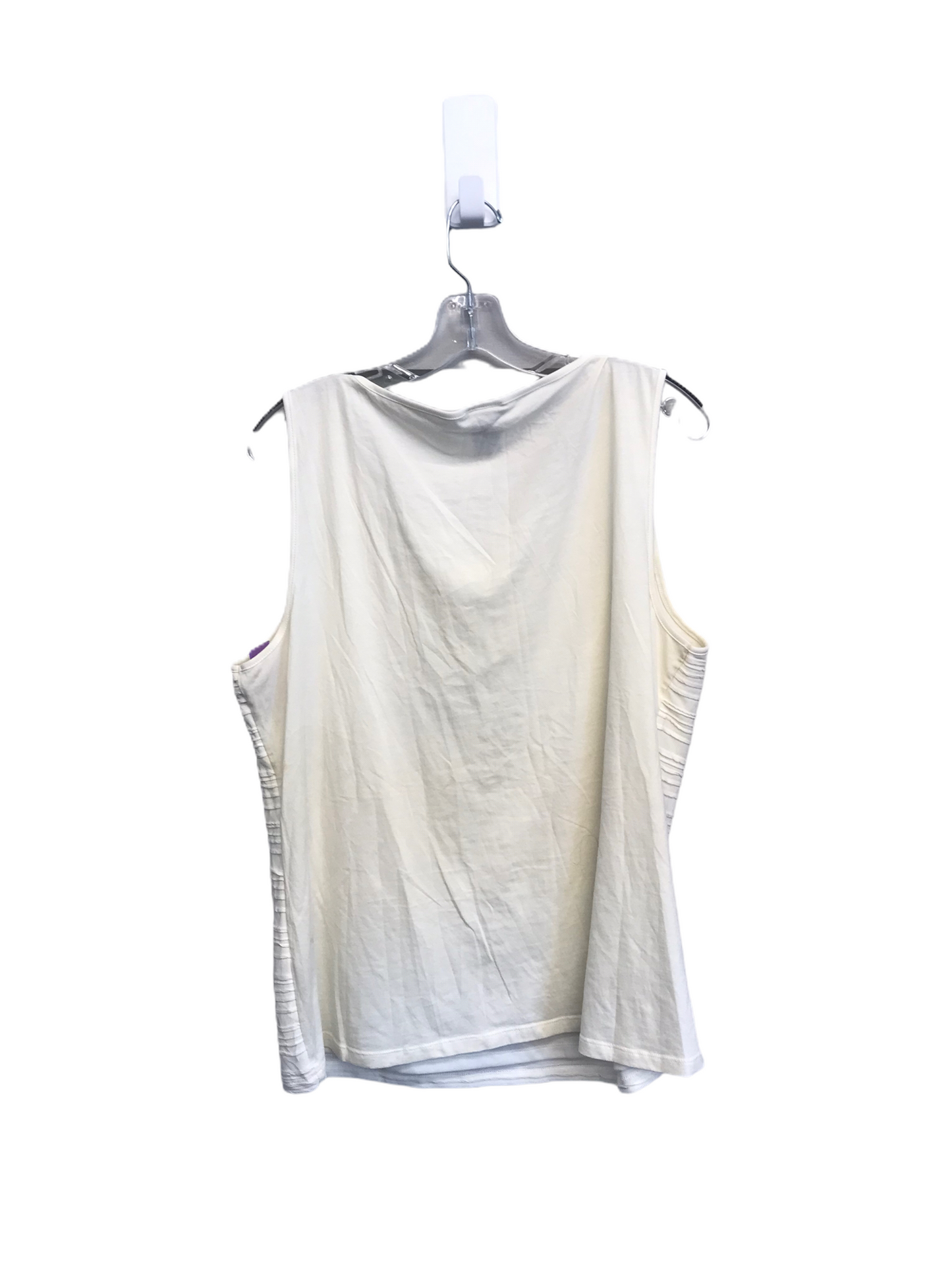 Ivory Top Sleeveless Basic By Ann Taylor, Size: Xl