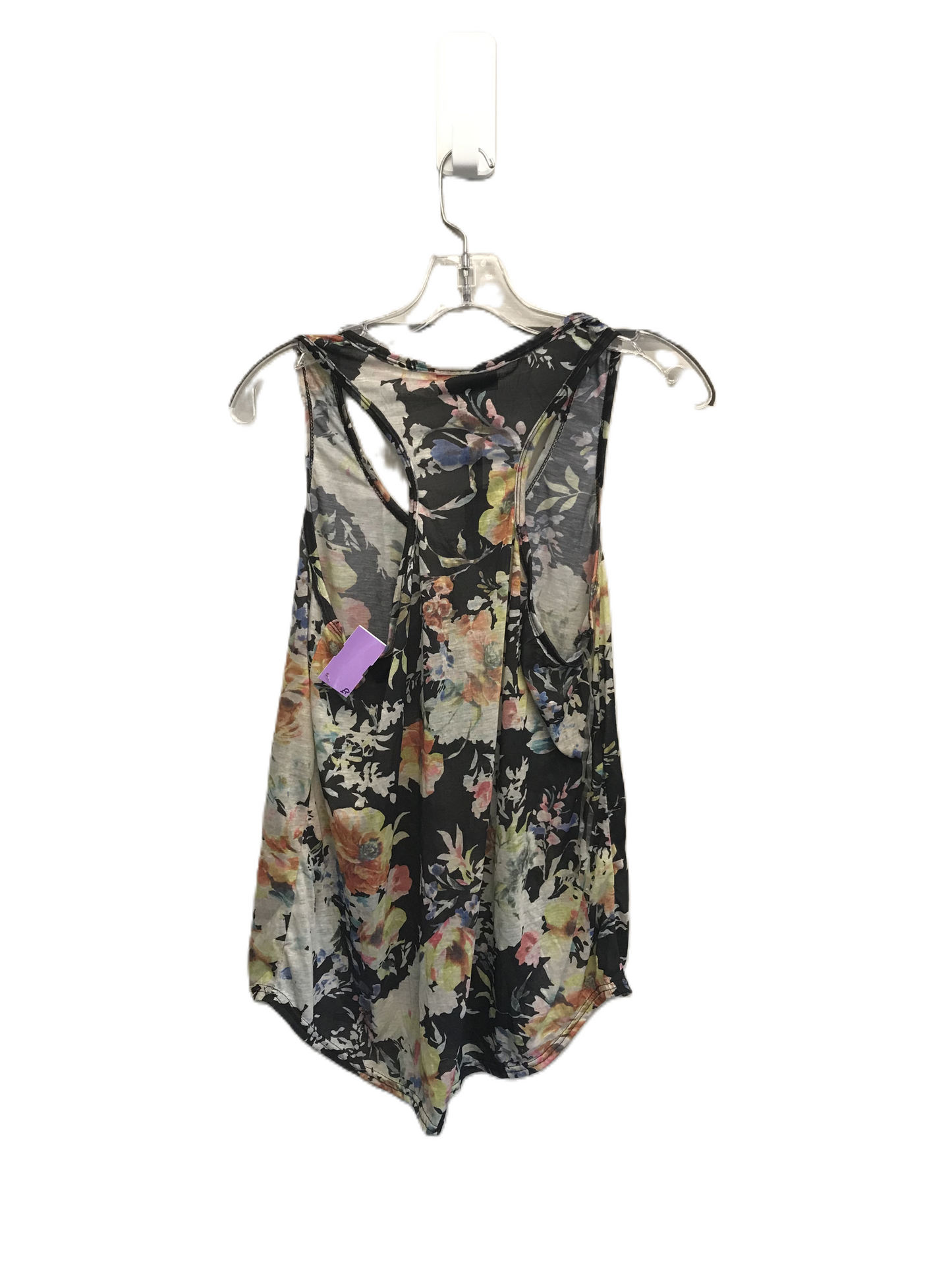 Floral Print Top Sleeveless By Jeans By Buffalo, Size: Xl