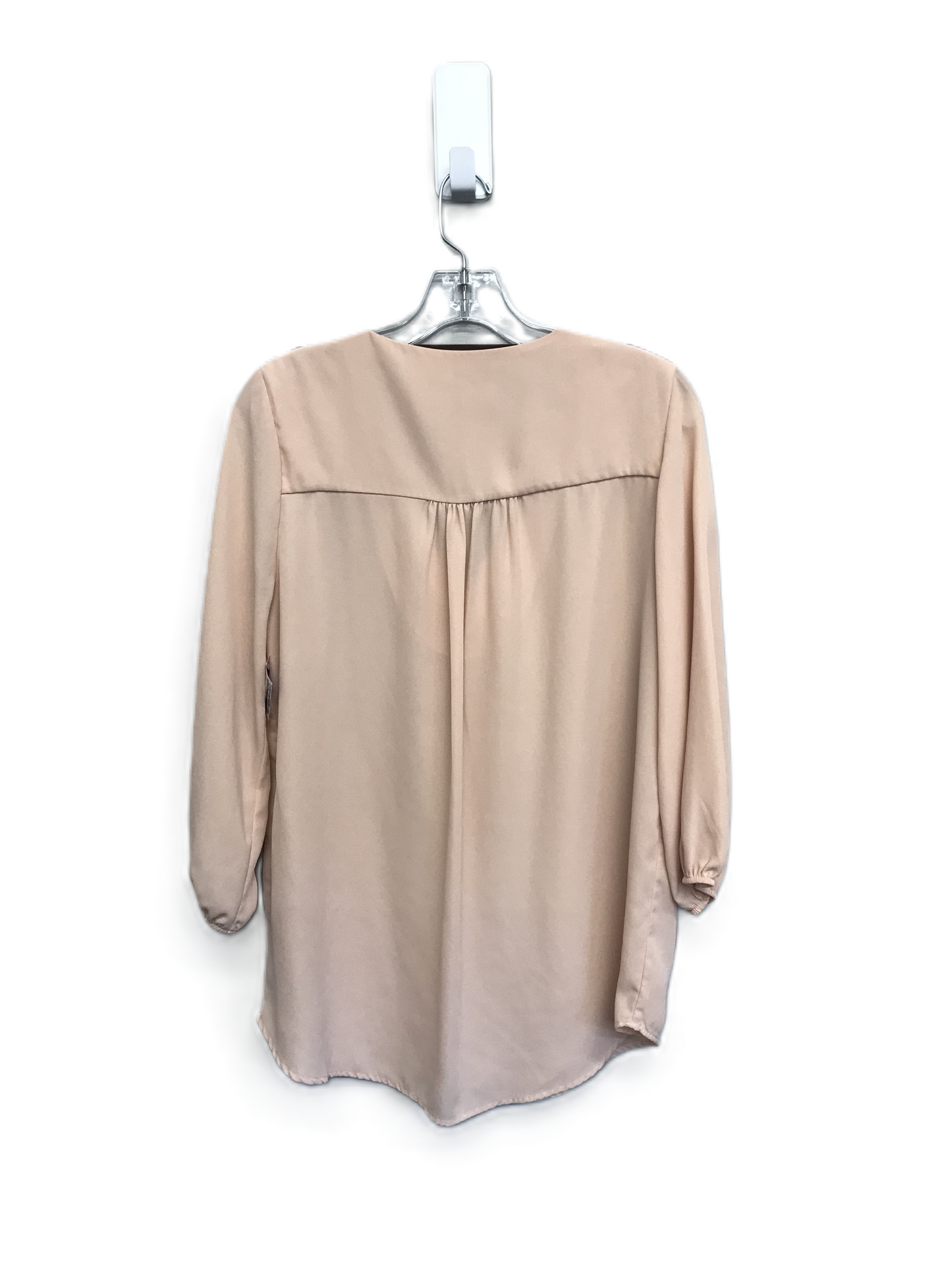 Peach Top 3/4 Sleeve By Pleione, Size: M