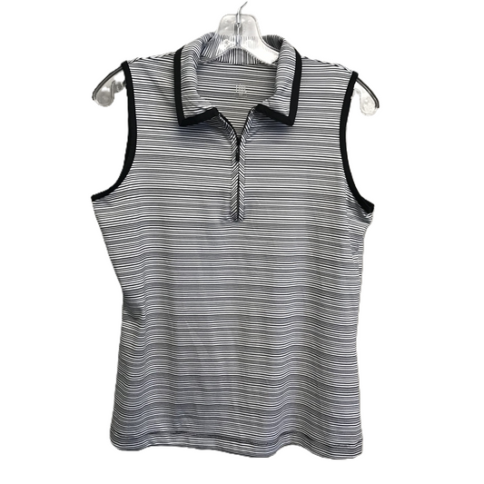 Striped Pattern Top Sleeveless By Tail, Size: M