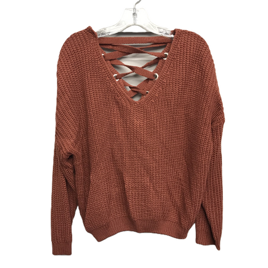 Sweater By Windsor In Orange, Size: M