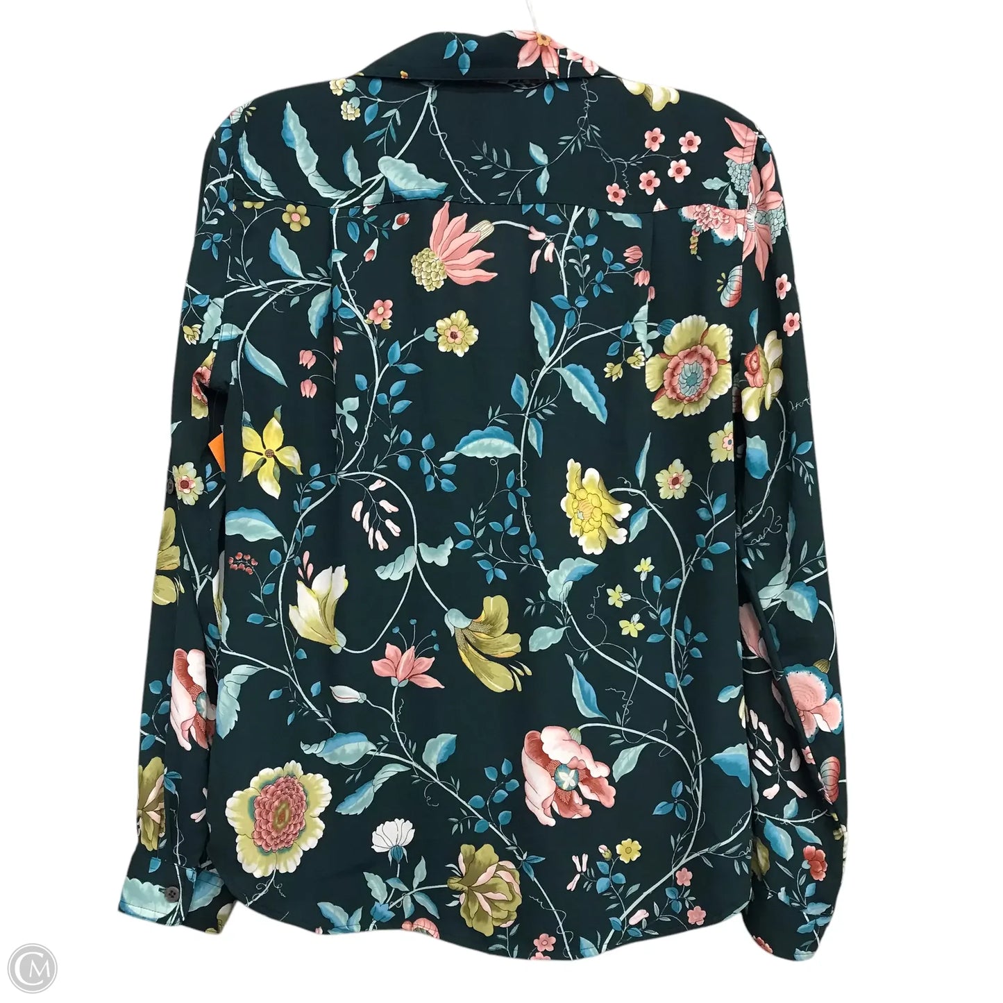 Top Long Sleeve By Loft In Floral Print, Size: S