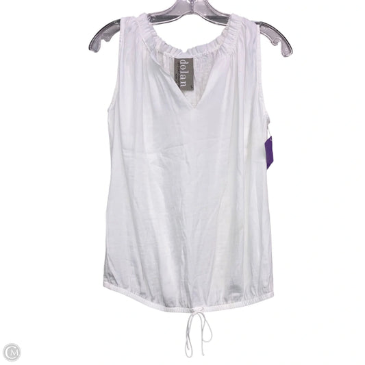 Top Sleeveless By Dolan Left Coast In White, Size: S