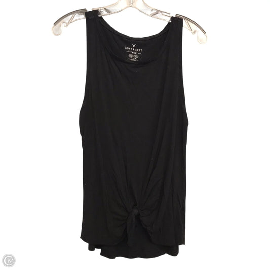 Top Sleeveless Basic By American Eagle In Black, Size: M