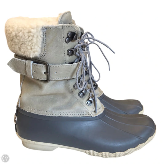 Boots Snow By Sperry In Grey, Size: 8