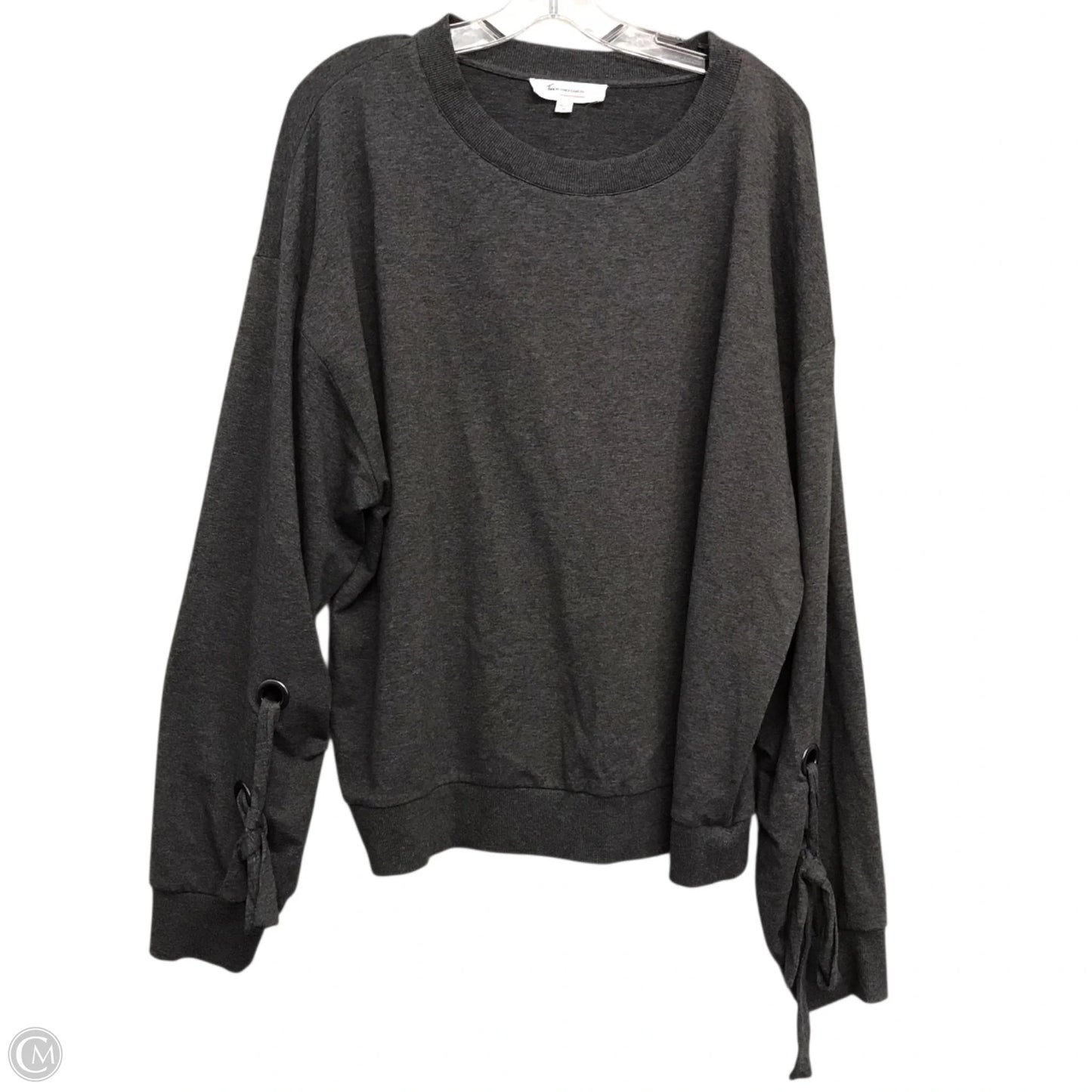 Top Long Sleeve Basic By Two By Vince Camuto In Grey, Size: Xl