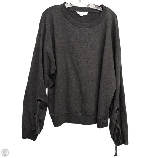 Top Long Sleeve Basic By Two By Vince Camuto In Grey, Size: Xl