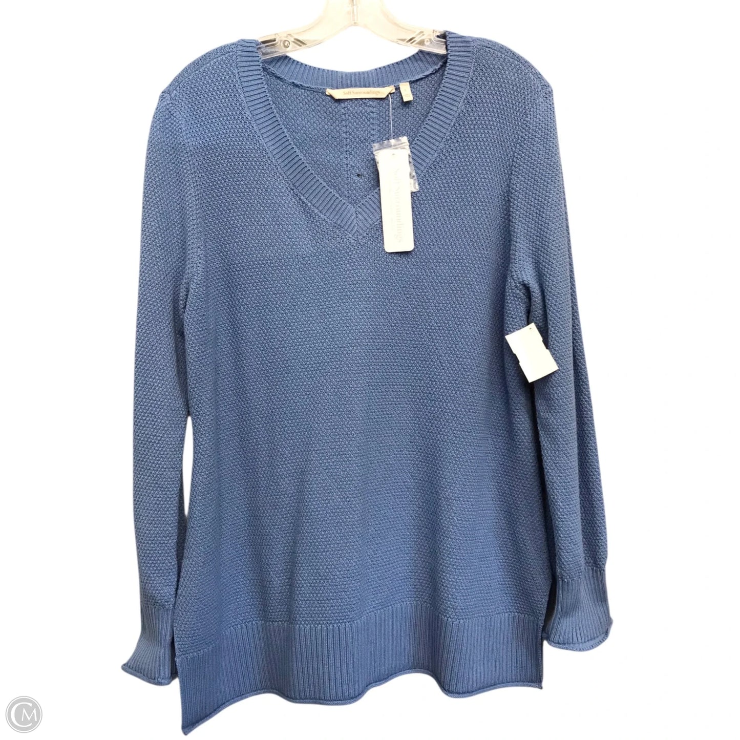 Sweater By Soft Surroundings In Blue, Size: L