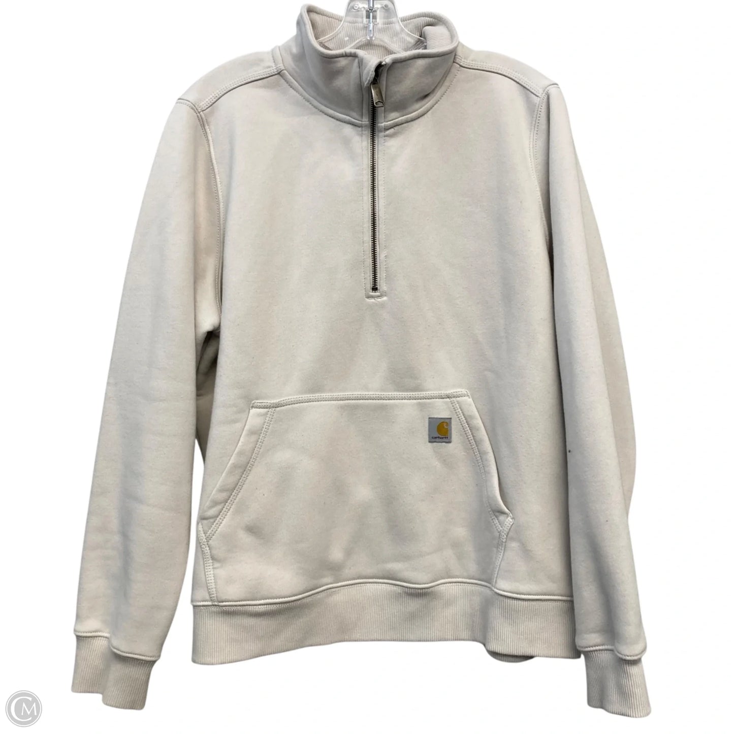 Sweatshirt Collar By Carhartt In Ivory, Size: Xl