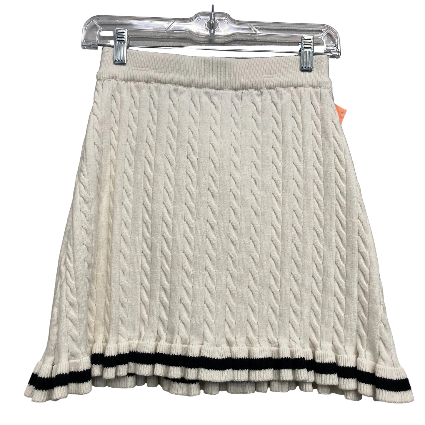 Skirt Mini & Short By Willow & Wind In Cream, Size:S