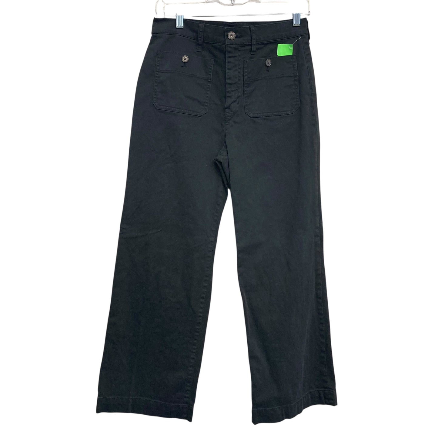 Pants Wide Leg By J. Crew In Black, Size:4