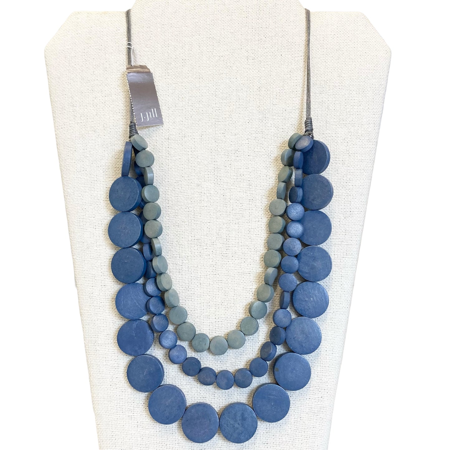Necklace Layered By J. Jill In Blue