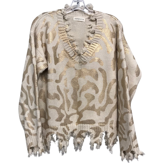 Sweater By Amoli In Beige, Size:S