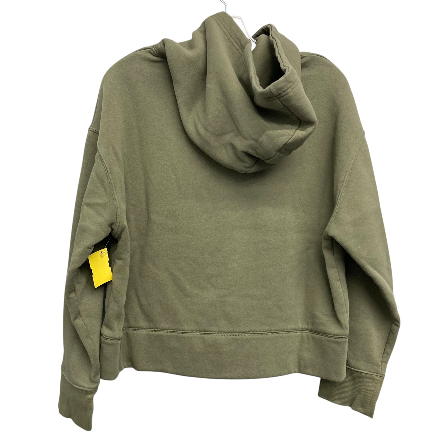 Sweatshirt Hoodie By Zara In Green, Size:M
