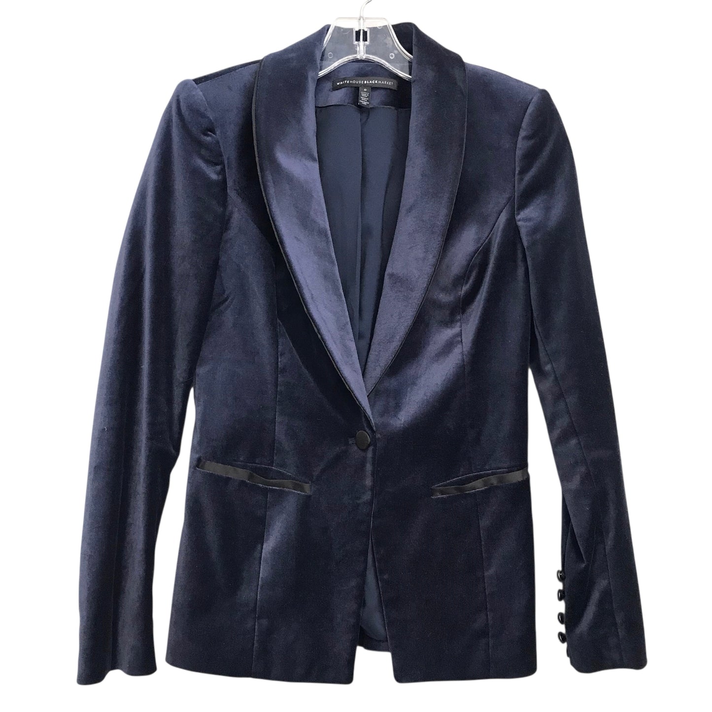 Blazer By White House Black Market In Navy, Size:Xs